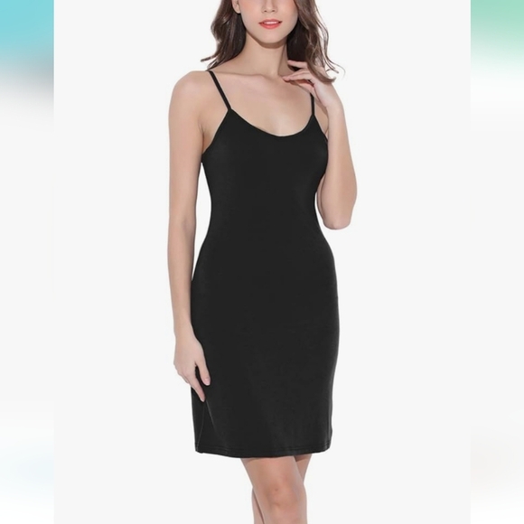 ⭐️40% Off⭐️ Coreal Black Slip Dress - Picture 1 of 9